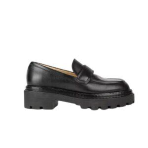 New Poppy Barley replay black chunky loafers size 6.5